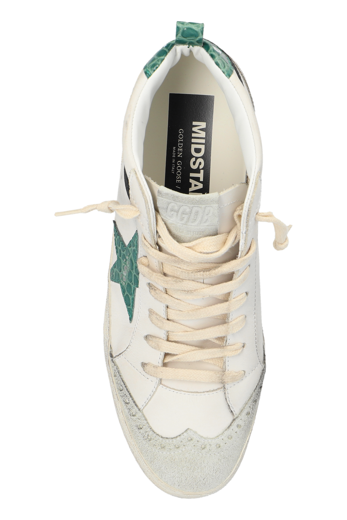 White Trainers Mid Star Classic Golden Goose Vitkac GB